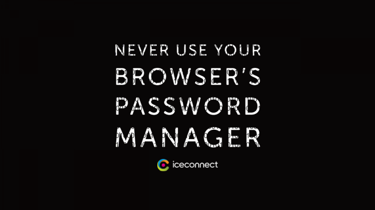 Never use your browser’s password manager