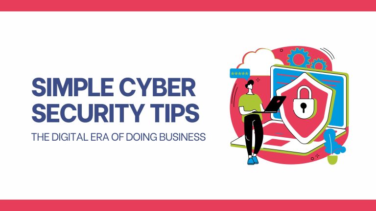 Simple cyber security tips