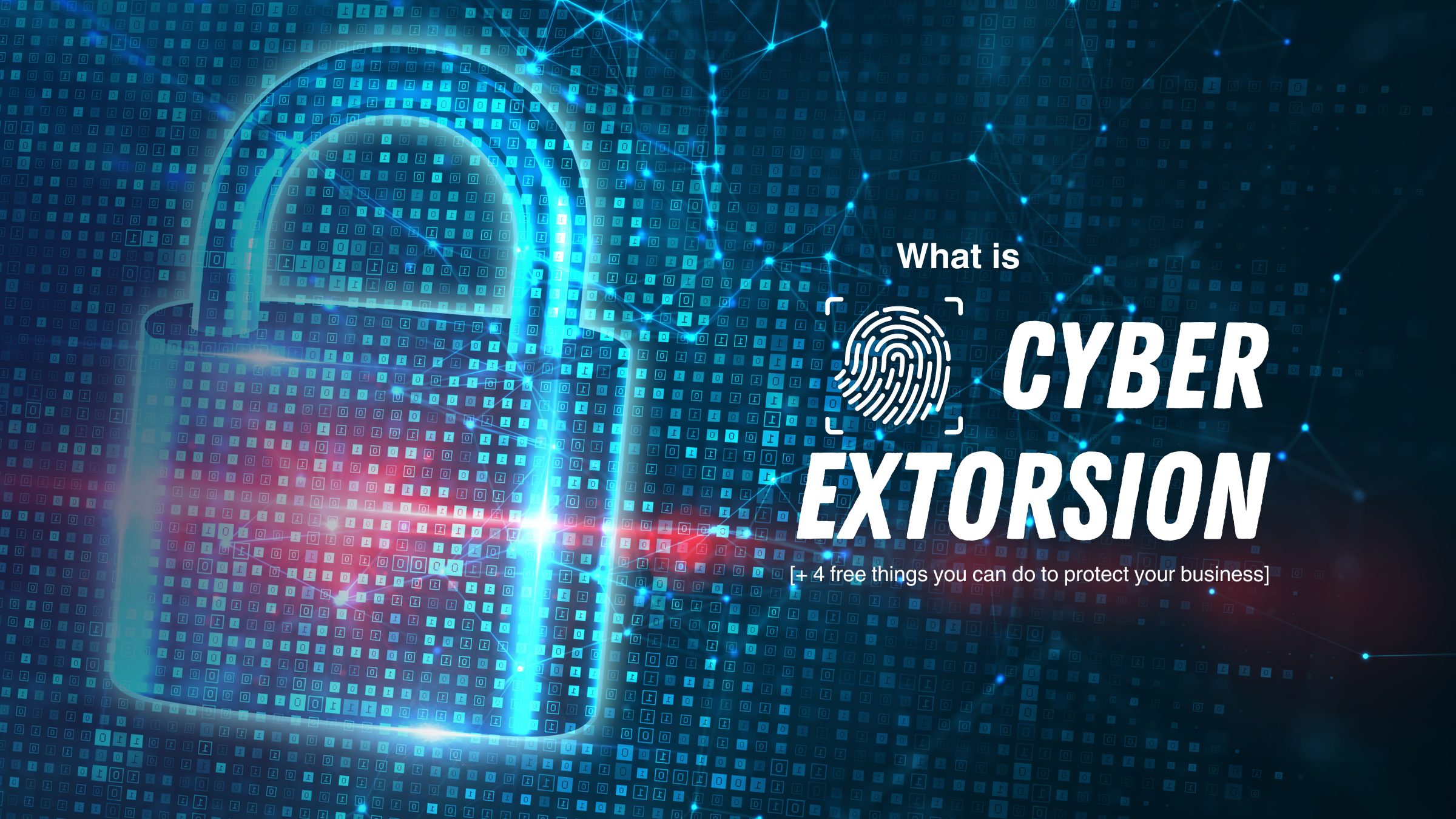 what is cyber extortion